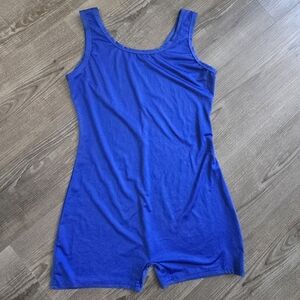 Blue romper, lightweight unbranded size medium